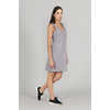 Robe Pamo Mauve pourpre chiné