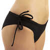 Culotte de bikini Cabo Noir côtelé