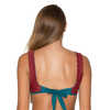 Haut de bikini réversible Milos Tropical