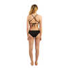 Culotte de bikini Cabo Noir côtelé