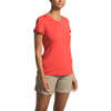 T-shirt à encolure en V HyperLayer FD Corail piquant chiné