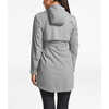 Manteau imperméable long extensible AllProof Gris clair chiné TNF