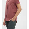 Chemise à manches courtes Sun Dodger Mauve