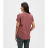 Chemise à manches courtes Sun Dodger Mauve