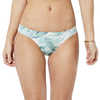 Culotte de bikini Cardiff Palmes blanches
