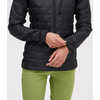 Manteau à capuchon Uplink Noir