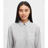 Chemise à manches longues Lifestyle Rayures brindilles lin-fonte