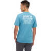 T-shirt Bottle Source Bleu orage chiné/Blanc TNF/Illustration Doin It