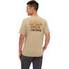 T-shirt Bottle Source Brun varech chiné/Illusration Doin it