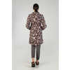 Manteau Slinga Motif camouflage néphrite gris