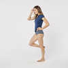 Maillot à protection solaire Dawson SMU Rayures baie poussière
