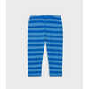 Collant Bambini Rayures Riga Grande bleu éclatant