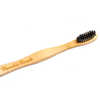 Brosse à dents à poils souples en bambou - Adultes Black