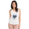 Camisole Graphic Trois carrés blancs
