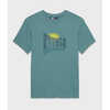 T-shirt Classic Graphic Graphique Sarcelle Vues montagnardes
