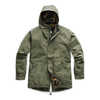 Manteau imperméable City Breeze Vert olive brûlé/Camo vert olive brûlé ciré