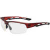 Lunettes de soleil Sequence Rouge Xtal foncé/Verres transparents AF