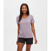 T-shirt All Day Active Violet cendré chiné