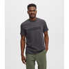 T-shirt Classic Graphic Logo Eh is for Adventure noir chiné