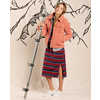 Robe midi Montclair Rayures multi porto