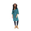 Robe Esther Profond atlantique