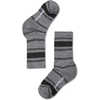 Chaussettes mi-mollet légères Merino Hike Stripe Light Gray/Black