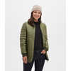 Manteau réversible Transference Pin/Vert olive
