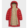 Manteau long Besnow Rouge foncé