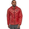 Manteau à capuchon Micro Puff Feu