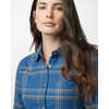 Chemise Lush Carreaux Sooke/Bleu océan foncé