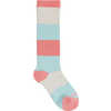 Chaussettes de ski pour enfants The Candy Man Bleu vitré