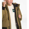 Manteau en duvet Gotham Kaki britannique