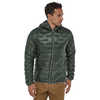 Manteau à capuchon Micro Puff Carbone