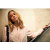 Blouson aviateur long Flybae Sel rose