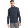 Maillot à demi-glissière Ease Performance Encre chiné