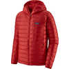 Manteau à capuchon Down Sweater Feu/Feu