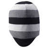 Tuque Huurre en laine mérinos doublée de polaire Black Stripes