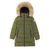 Manteau isolant Lunta Khaki Green