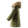 Manteau isolant Lunta Khaki Green