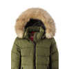 Manteau isolant Lunta Khaki Green