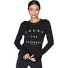 Chandail à manches longues Active Trust Black