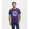 T-shirt Classic Graphic Imprimé indépendants pourpre foncé chiné