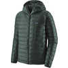 Manteau à capuchon Down Sweater Carbone