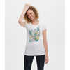 T-shirt New Beginnings Imprimé blanc récolte automnale