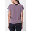 T-shirt Essence Oversized Fumée pourpre