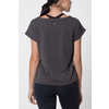 T-shirt Essence Oversized Charbon de bois chiné