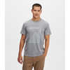 T-shirt Classic Graphic Gris chiné Motif Ligne horizon