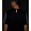 T-shirt en mélange de laine mérinos Fusion Noir chiné