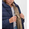 Manteau long Besnow Marine foncé