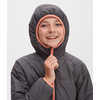 Manteau réversible Brume Fonte/Pêche ambre